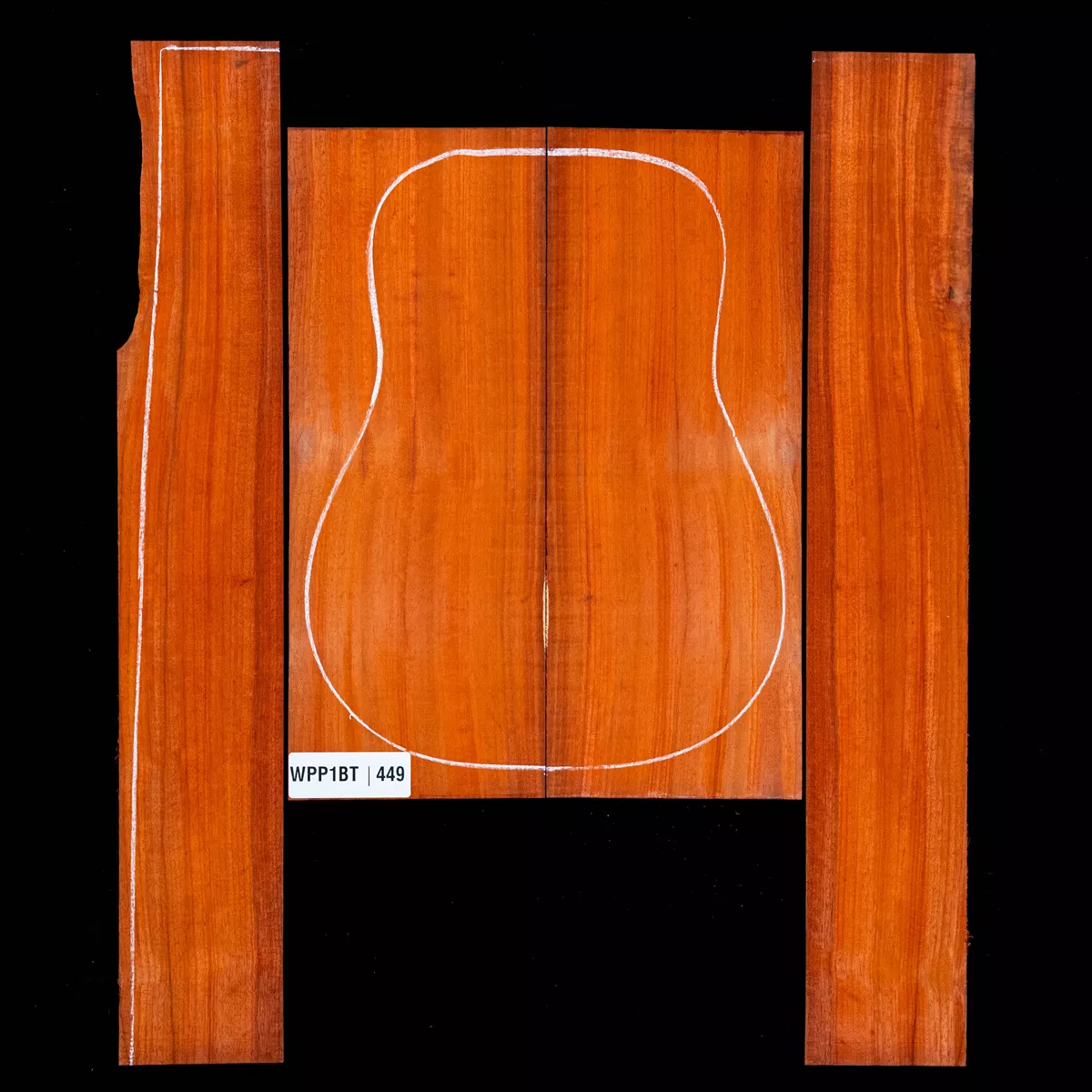 Padauk-Set hinten + Seite – 449 Padauk-Set hinten + Seite – 449