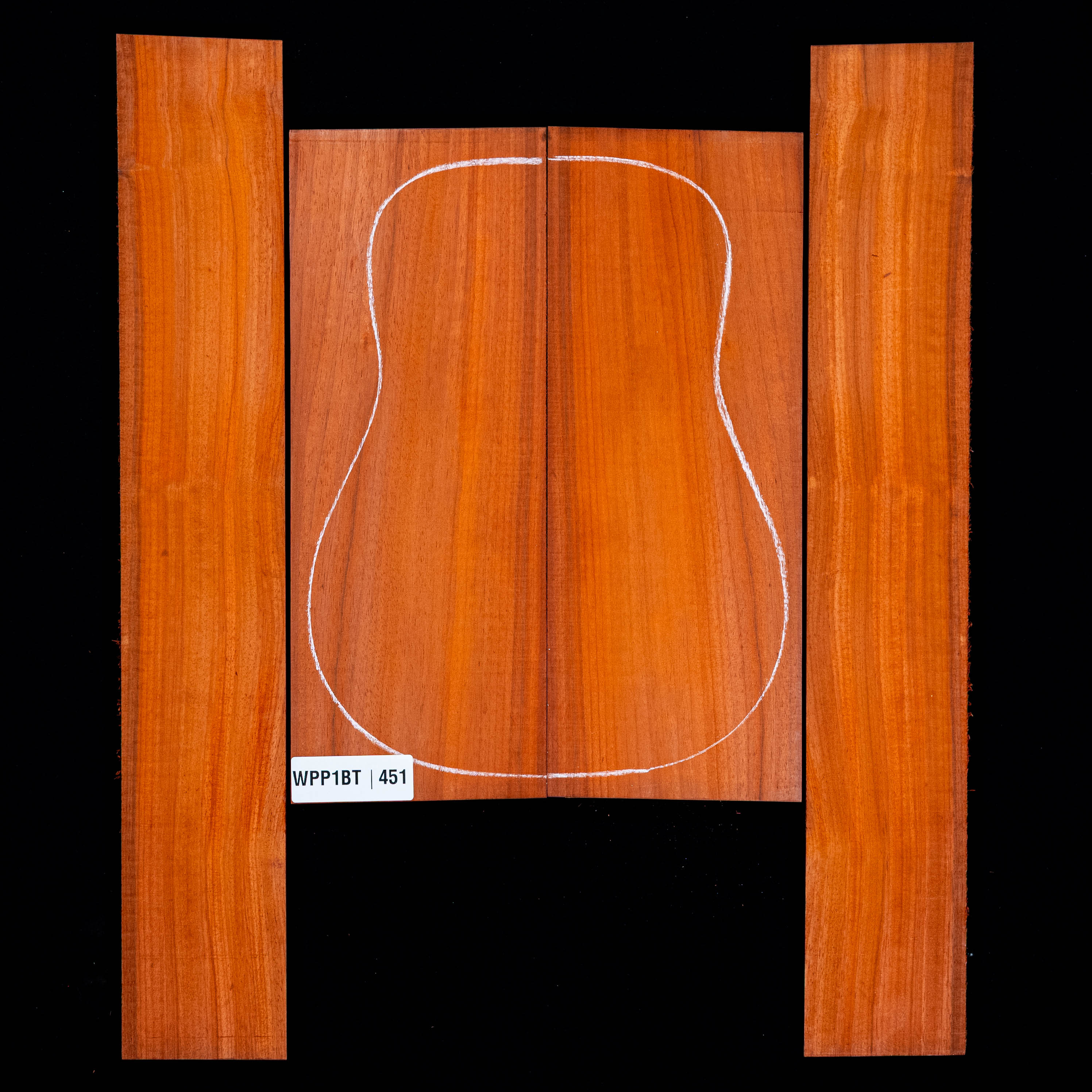 Padauk-Set hinten + Seite – 451