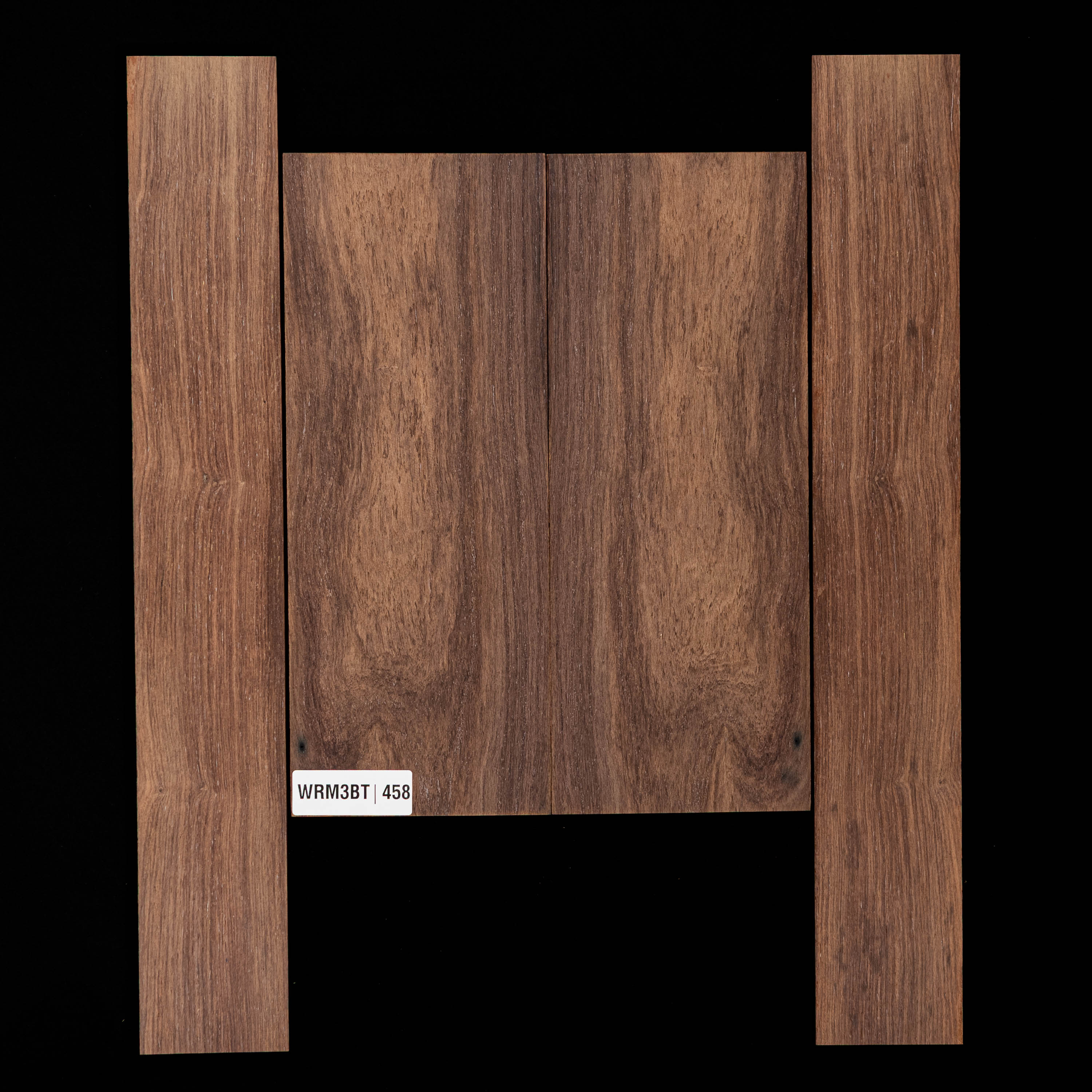 Madagaskar Palisander Rücken- und Zargen-Set – 458