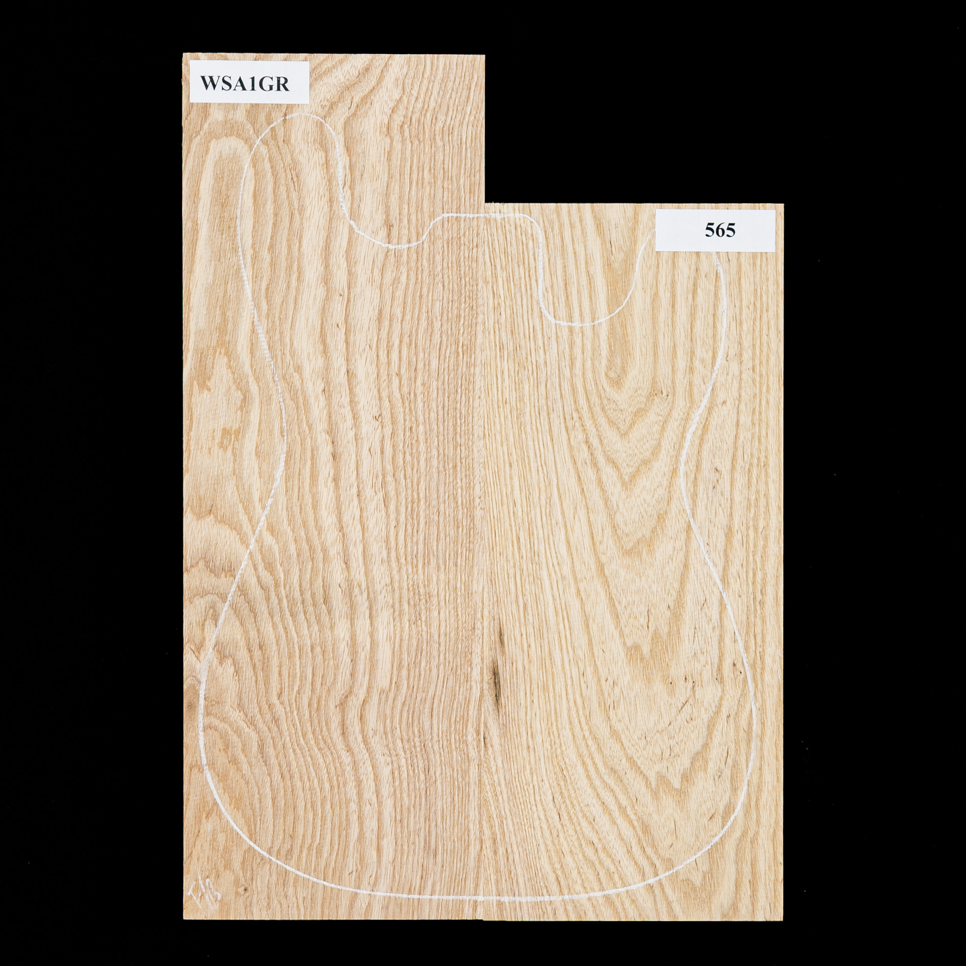 Swamp Ash-Leerwert, 2-teilig (9,3 lb) - 565 Swamp Ash-Leerwert, 2-teilig (9,3 lb) - 565