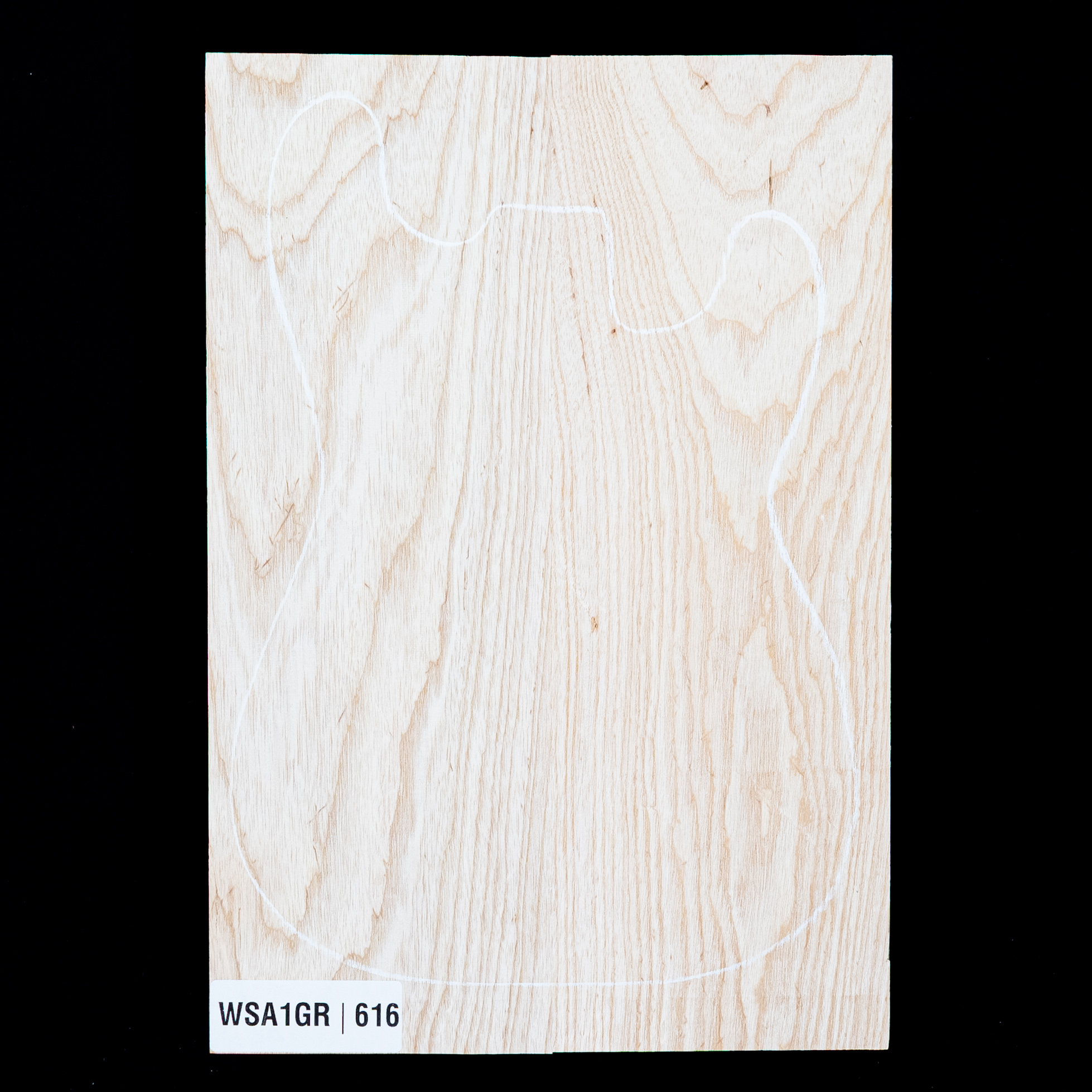 Swamp Ash-Leerwert, 2-teilig (7,7 lb) - 616 Swamp Ash-Leerwert, 2-teilig (7,7 lb) - 616
