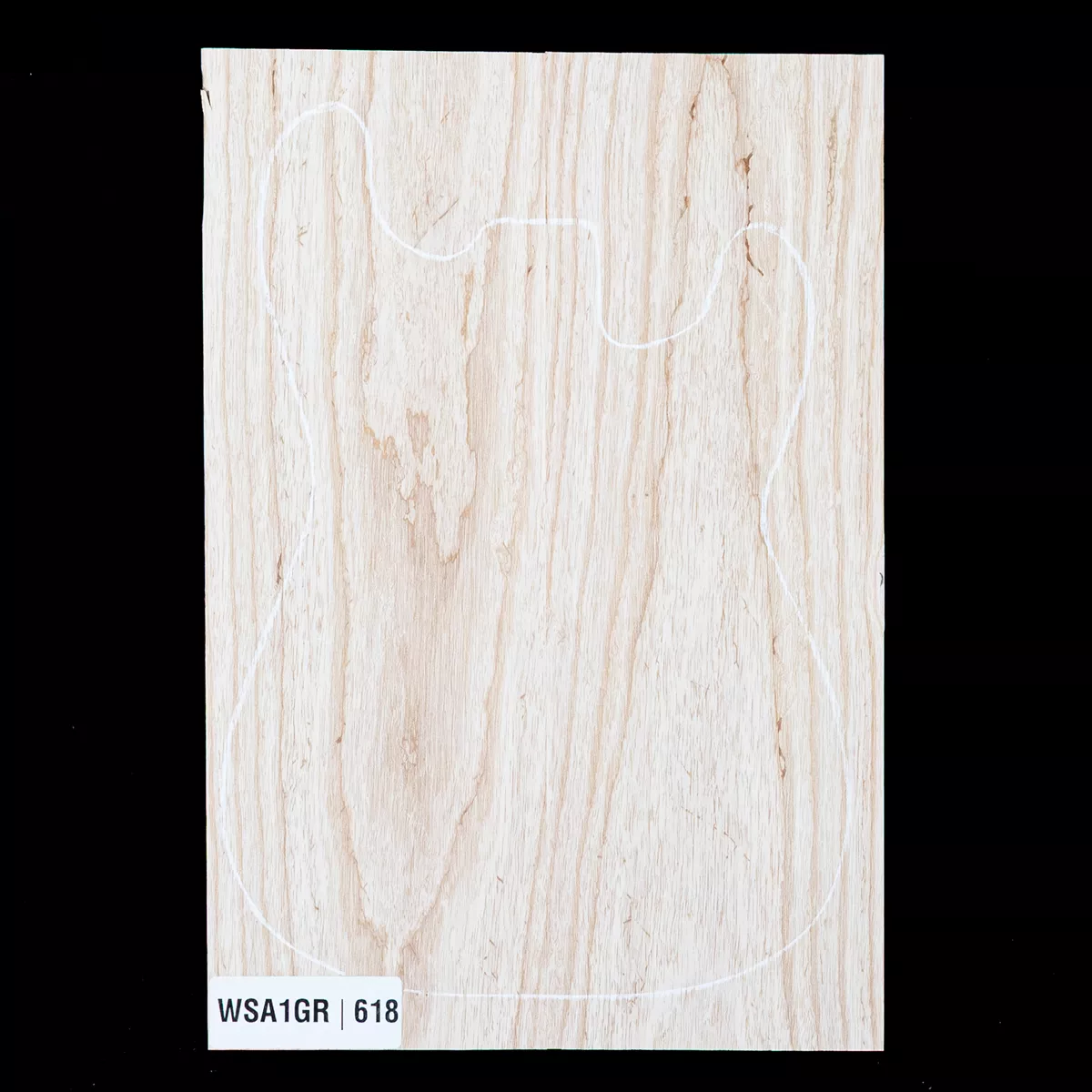 Swamp Ash-Leerwert, 2-teilig (7,9 lb) - 618 Swamp Ash-Leerwert, 2-teilig (7,9 lb) - 618