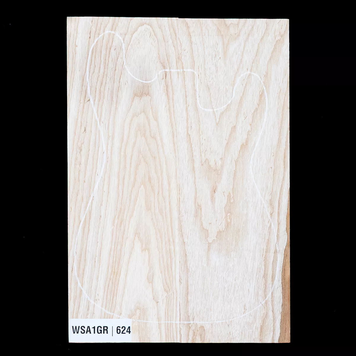 Swamp Ash-Leerwert, 2-teilig (8 lb) - 624 Swamp Ash-Leerwert, 2-teilig (8 lb) - 624