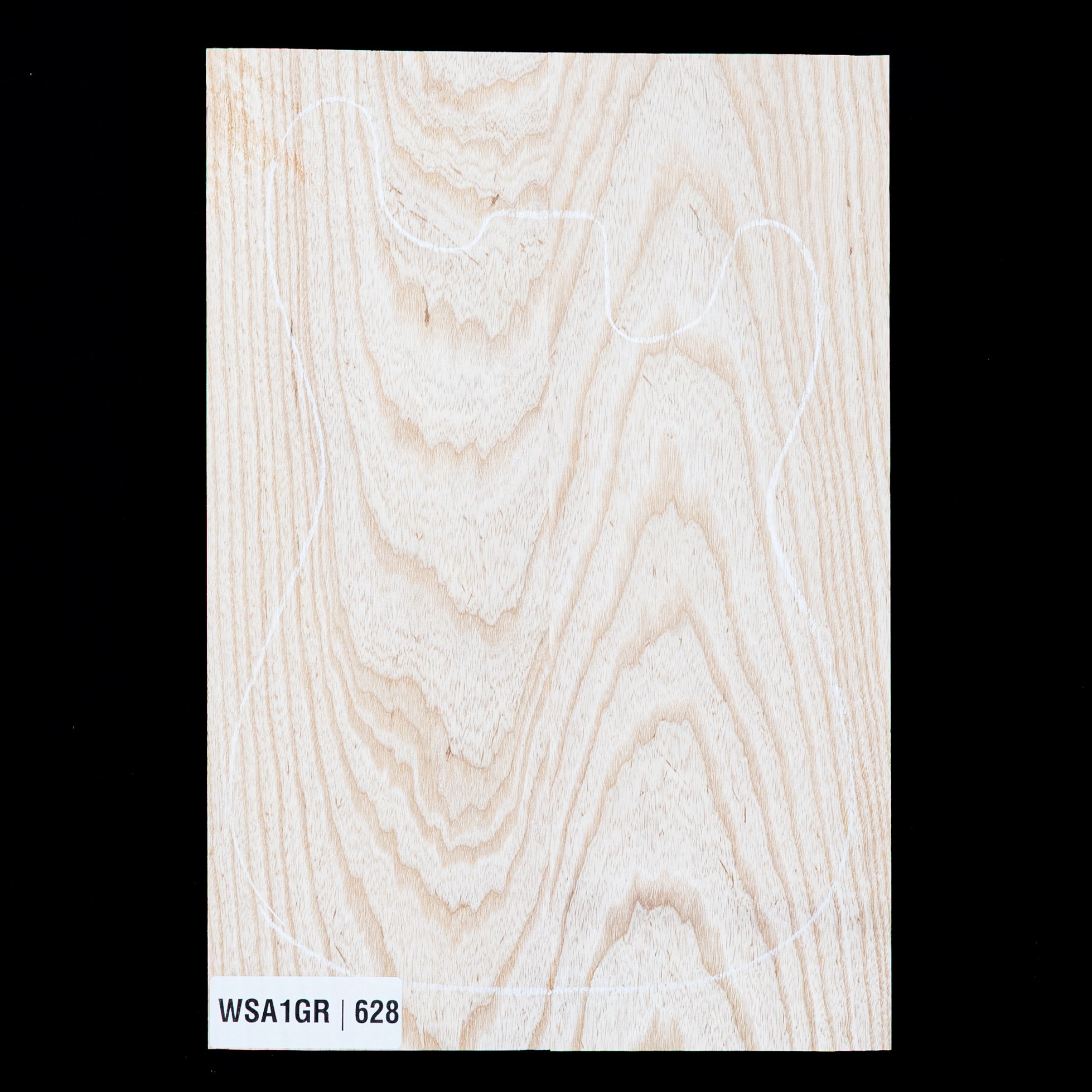 Swamp Ash-Leerwert, 2-teilig (8,8 lb) - 628 Swamp Ash-Leerwert, 2-teilig (8,8 lb) - 628