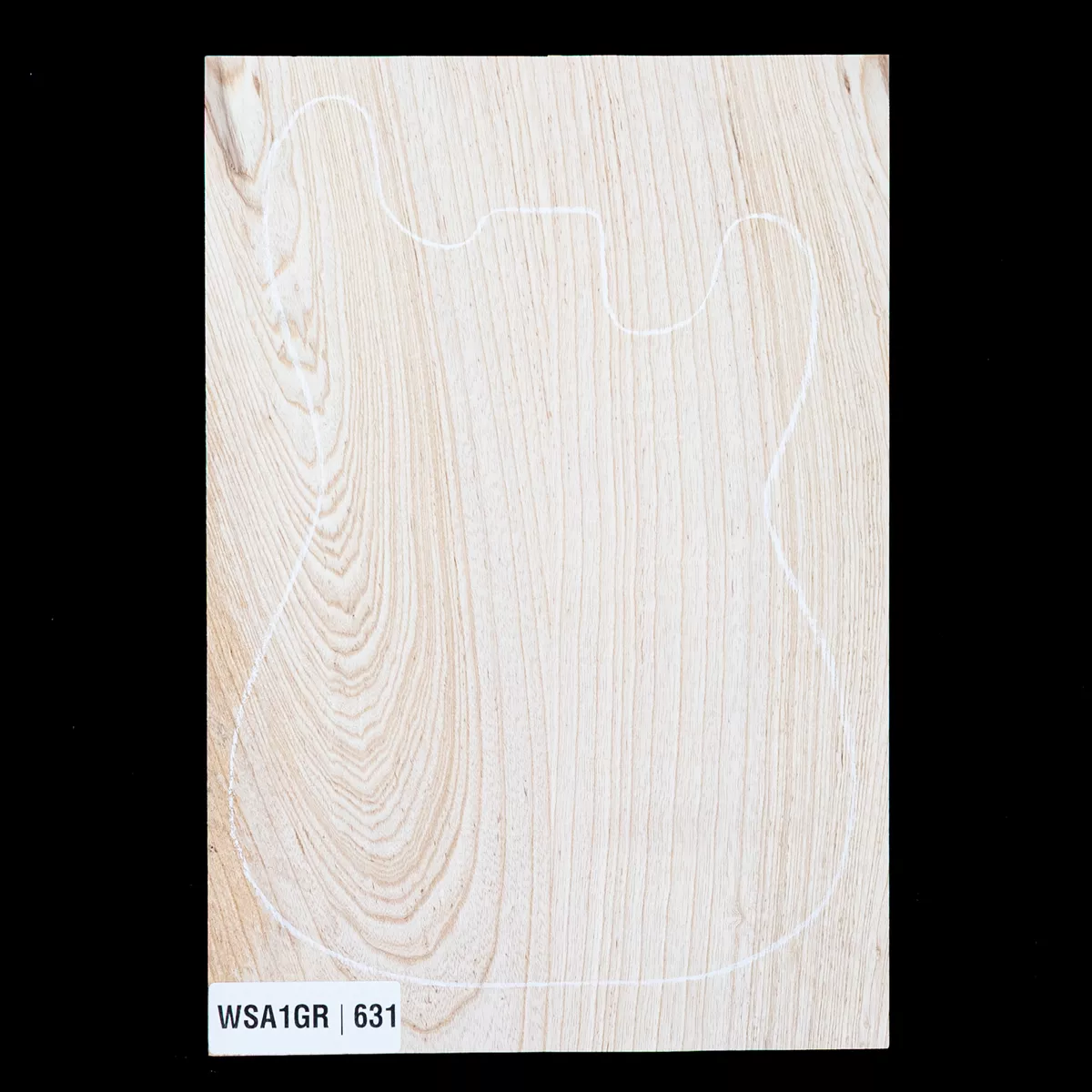 Swamp Ash-Leerwert, 2-teilig (9,3 lb) - 631 Swamp Ash-Leerwert, 2-teilig (9,3 lb) - 631