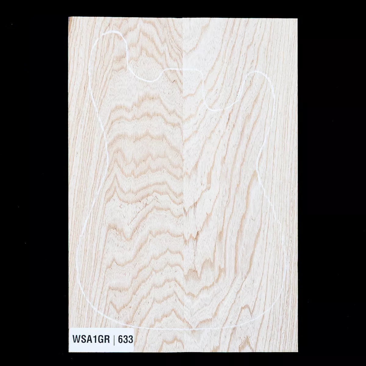 Swamp Ash-Leerwert, 2-teilig (9,5 lb) - 633 Swamp Ash-Leerwert, 2-teilig (9,5 lb) - 633
