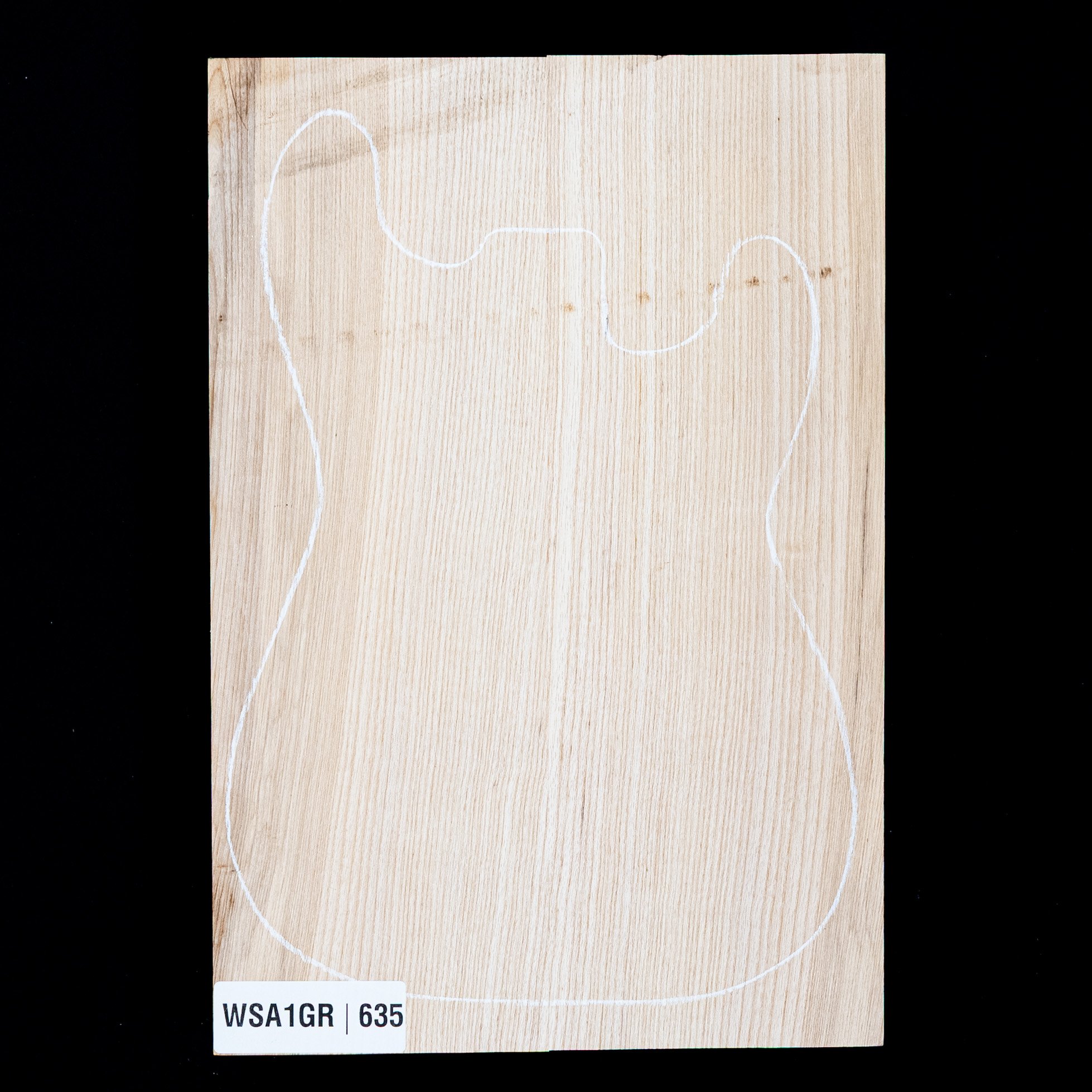 Swamp Ash-Leerwert, 2-teilig (9,8 lb) - 635 Swamp Ash-Leerwert, 2-teilig (9,8 lb) - 635