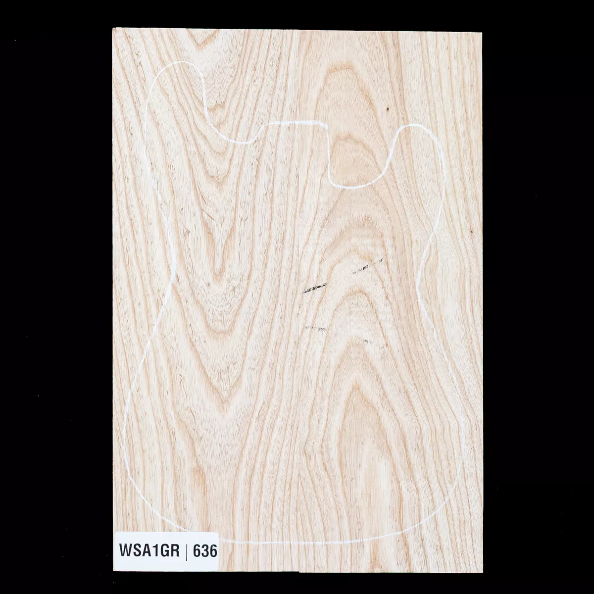 Swamp Ash-Leerwert, 2-teilig (10,5 lb) - 636 Swamp Ash-Leerwert, 2-teilig (10,5 lb) - 636