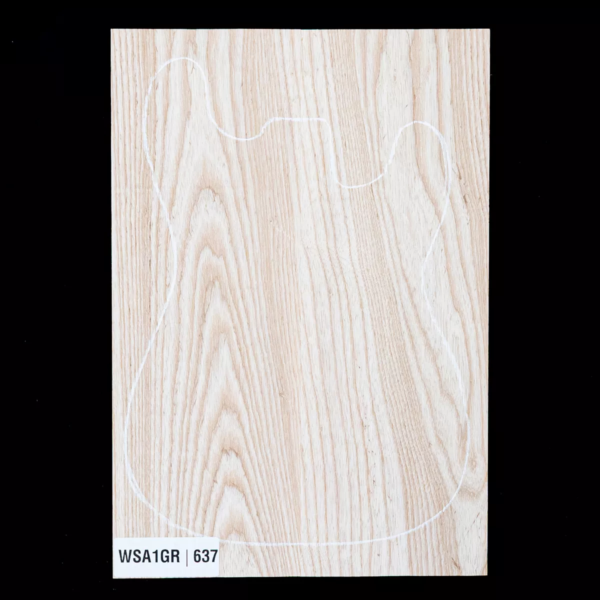 Swamp Ash-Leerwert, 2-teilig (9,7 lb) - 637 Swamp Ash-Leerwert, 2-teilig (9,7 lb) - 637