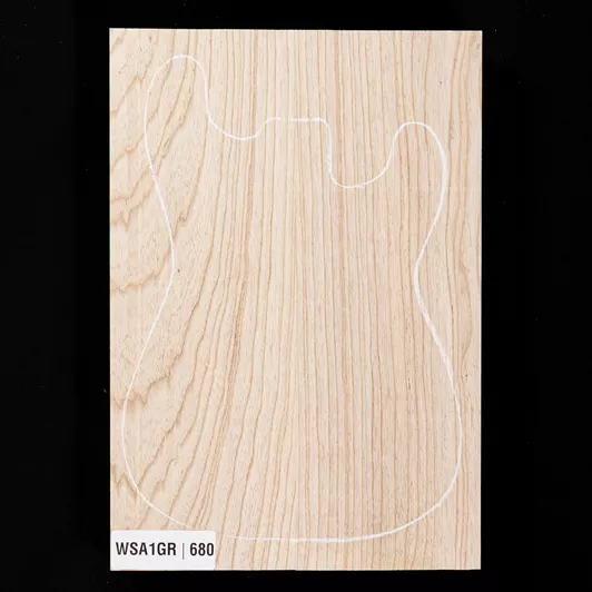 Swamp AshKorpusrohling, 2-teilig (8,3 lb) - 680 Swamp AshKorpusrohling, 2-teilig (8,3 lb) - 680