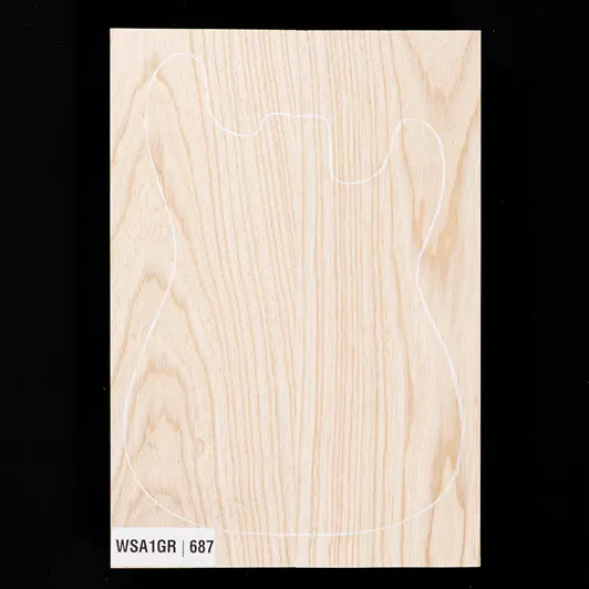 Swamp AshKorpusrohling, 2-teilig (9 lb) - 687 Swamp AshKorpusrohling, 2-teilig (9 lb) - 687