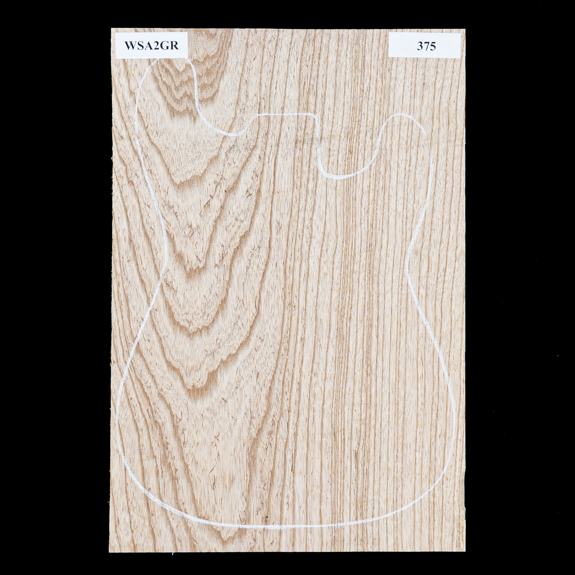 Swamp Ash, Korpusrohling, 1-Piece (9 lb) - 375 Swamp Ash, Korpusrohling, 1-Piece (9 lb) - 375