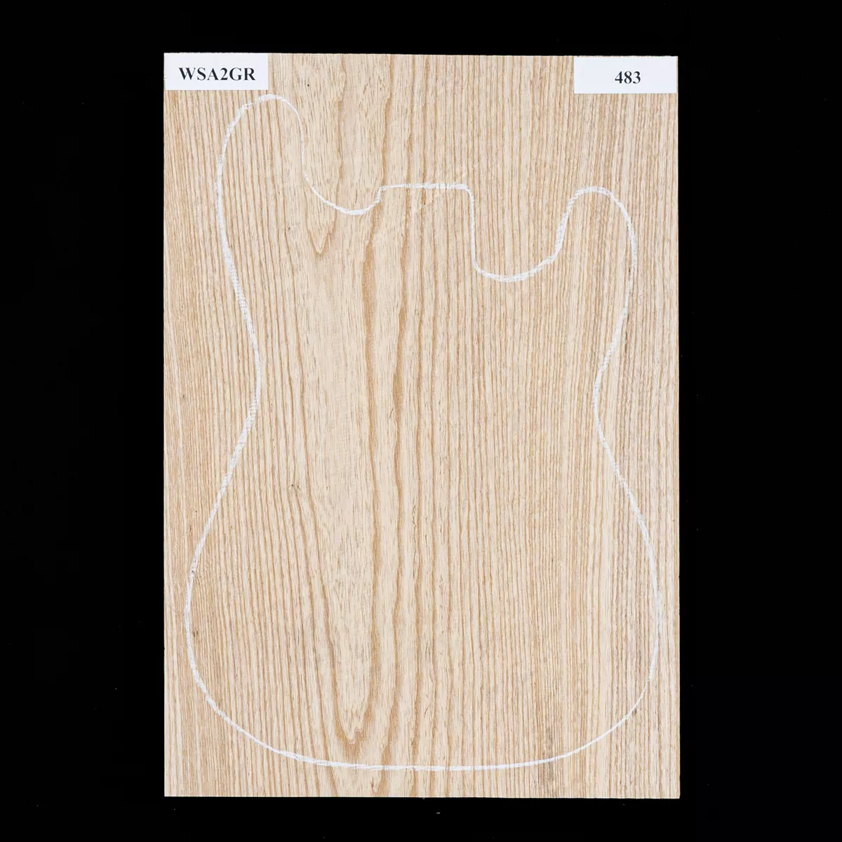 Swamp Ash leer, 1-Piece (9,8 lb) - 483 Swamp Ash leer, 1-Piece (9,8 lb) - 483