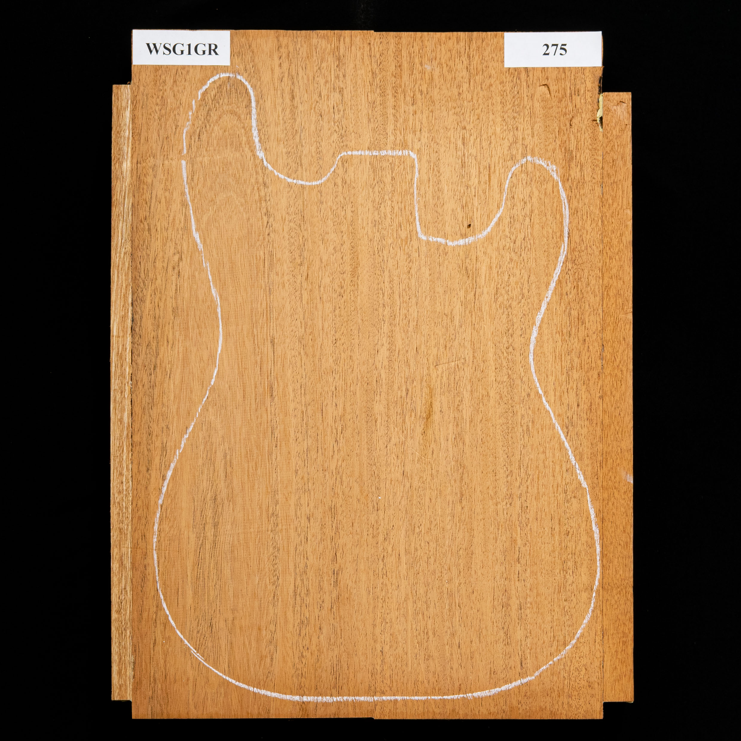 Honduran Mahagoni Korpusrohling, 2-Piece – 275 Honduran Mahagoni Korpusrohling, 2-Piece – 275