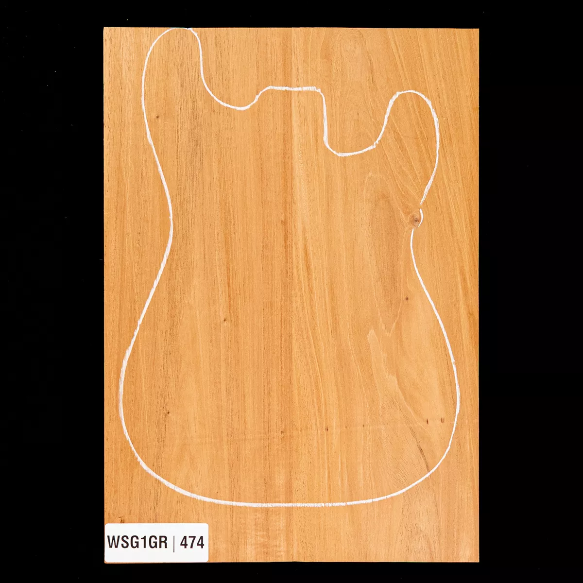 Korpusrohling aus Afrikanischem Mahagoni, 2-teilig (10,1 Pfund) – 474 Korpusrohling aus Afrikanischem Mahagoni, 2-teilig (10,1 Pfund) – 474