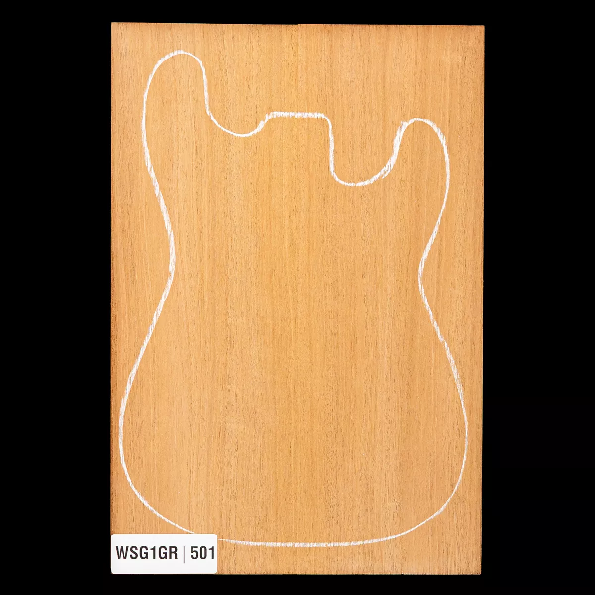 Korpusrohling aus Afrikanischem Mahagoni, 2-teilig (9,9 Pfund) – 501 Korpusrohling aus Afrikanischem Mahagoni, 2-teilig (9,9 Pfund) – 501