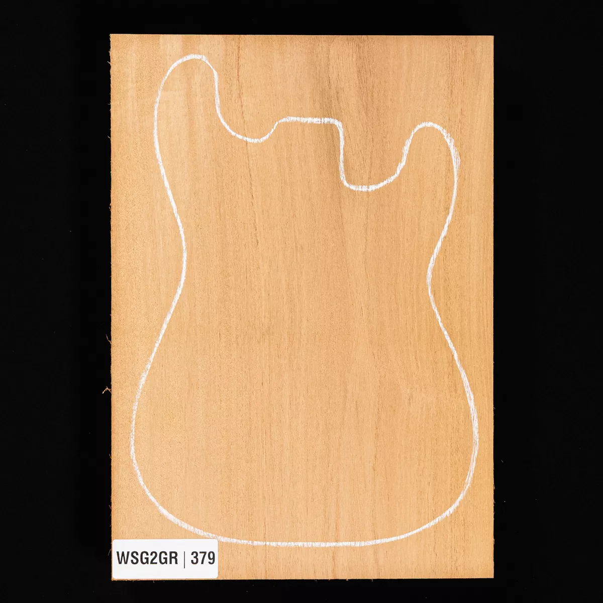 Korpusrohling aus Amerikanischem Mahagoni, 1-teilig (12,2 Pfund) – 379 Korpusrohling aus Amerikanischem Mahagoni, 1-teilig (12,2 Pfund) – 379