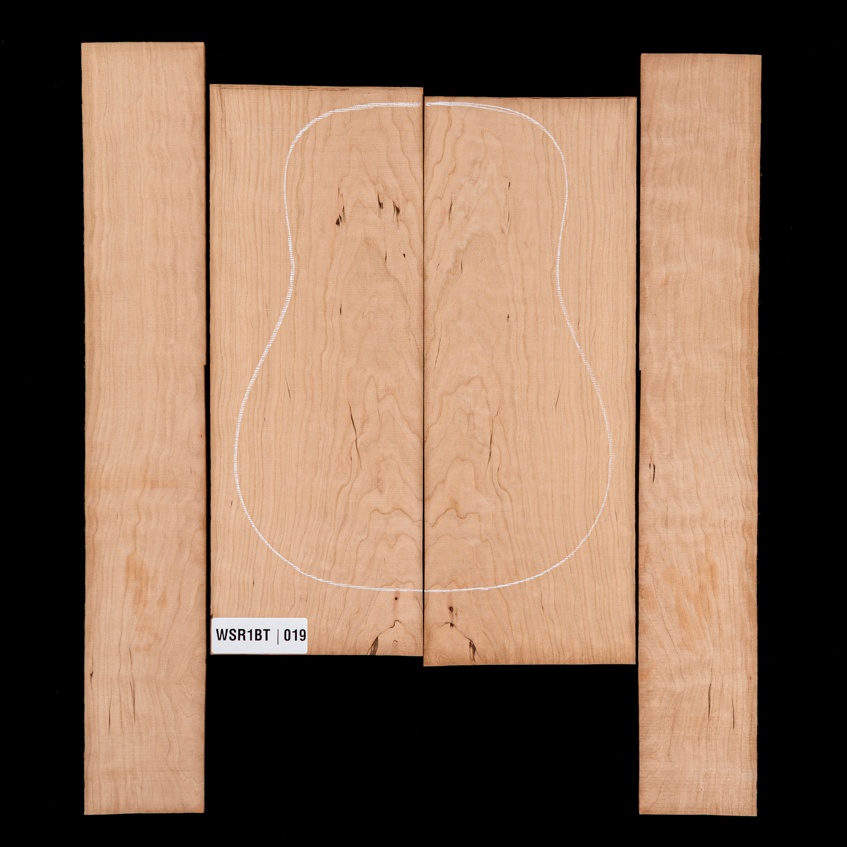 American Cherry Set mit Rückseite und Zargen-Set – 019