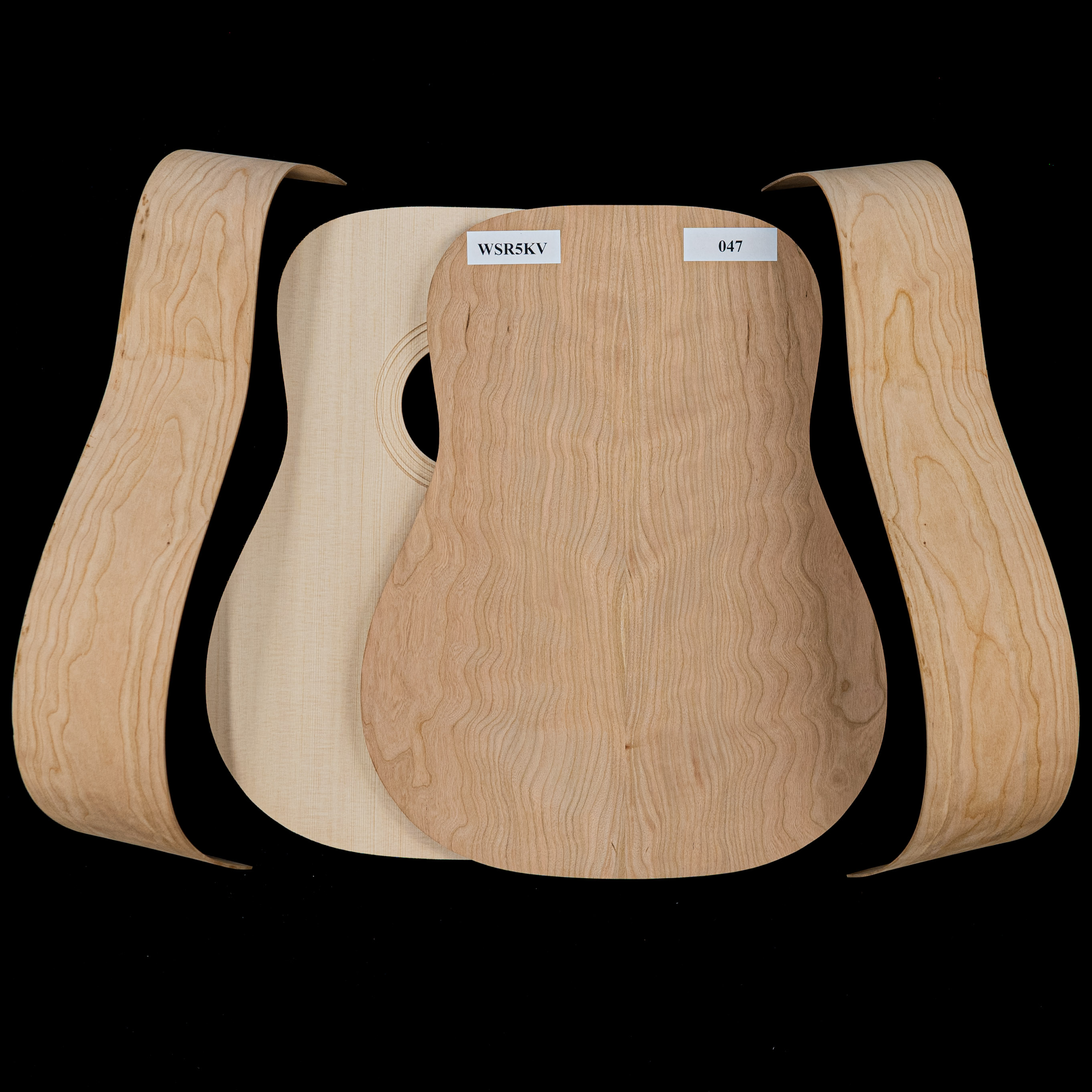 WoodStax FlammenkirschDreadnought, Hals zum Anschrauben – 047 WoodStax FlammenkirschDreadnought, Hals zum Anschrauben – 047