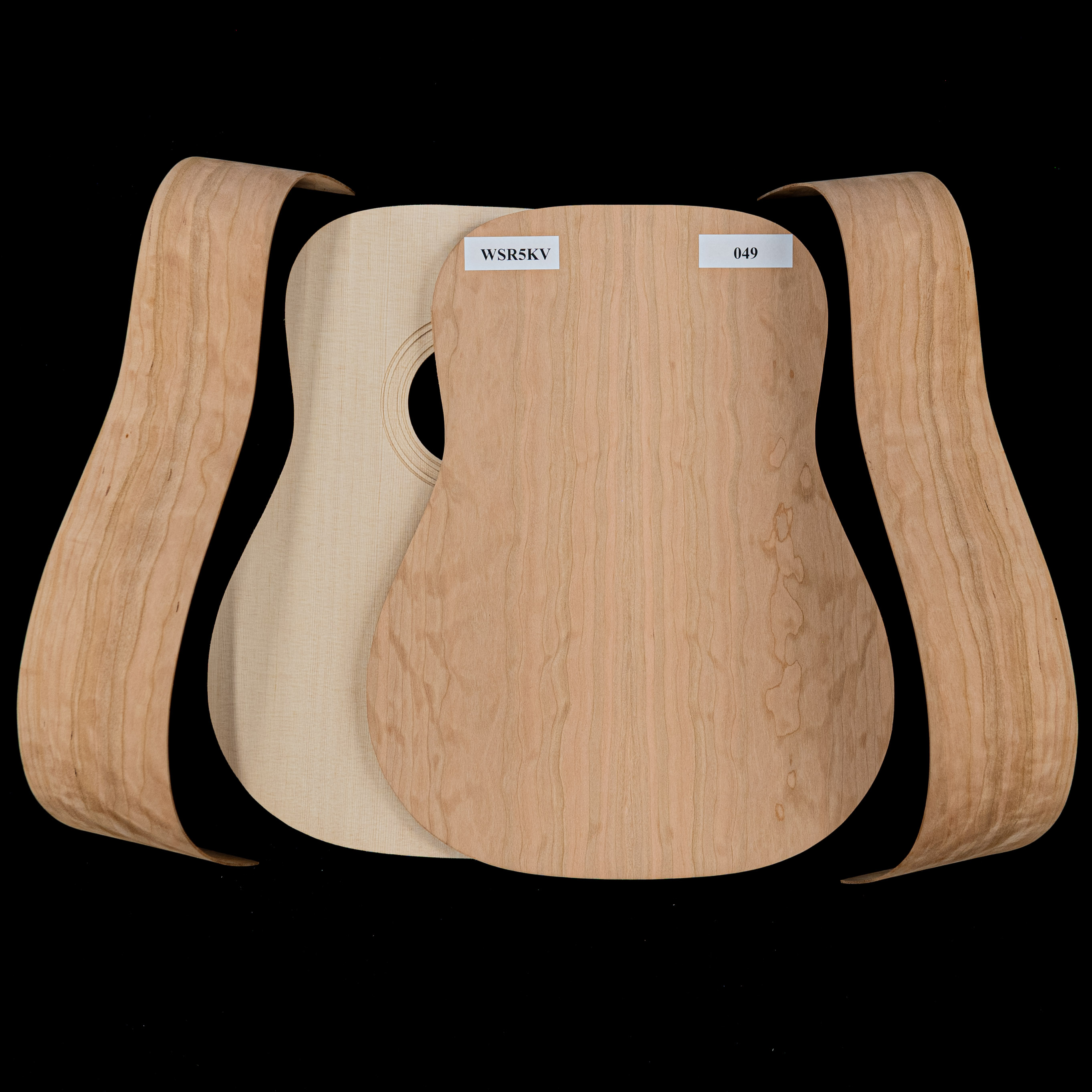 WoodStax FlammenkirschDreadnought, Hals zum Anschrauben – 049 WoodStax FlammenkirschDreadnought, Hals zum Anschrauben – 049