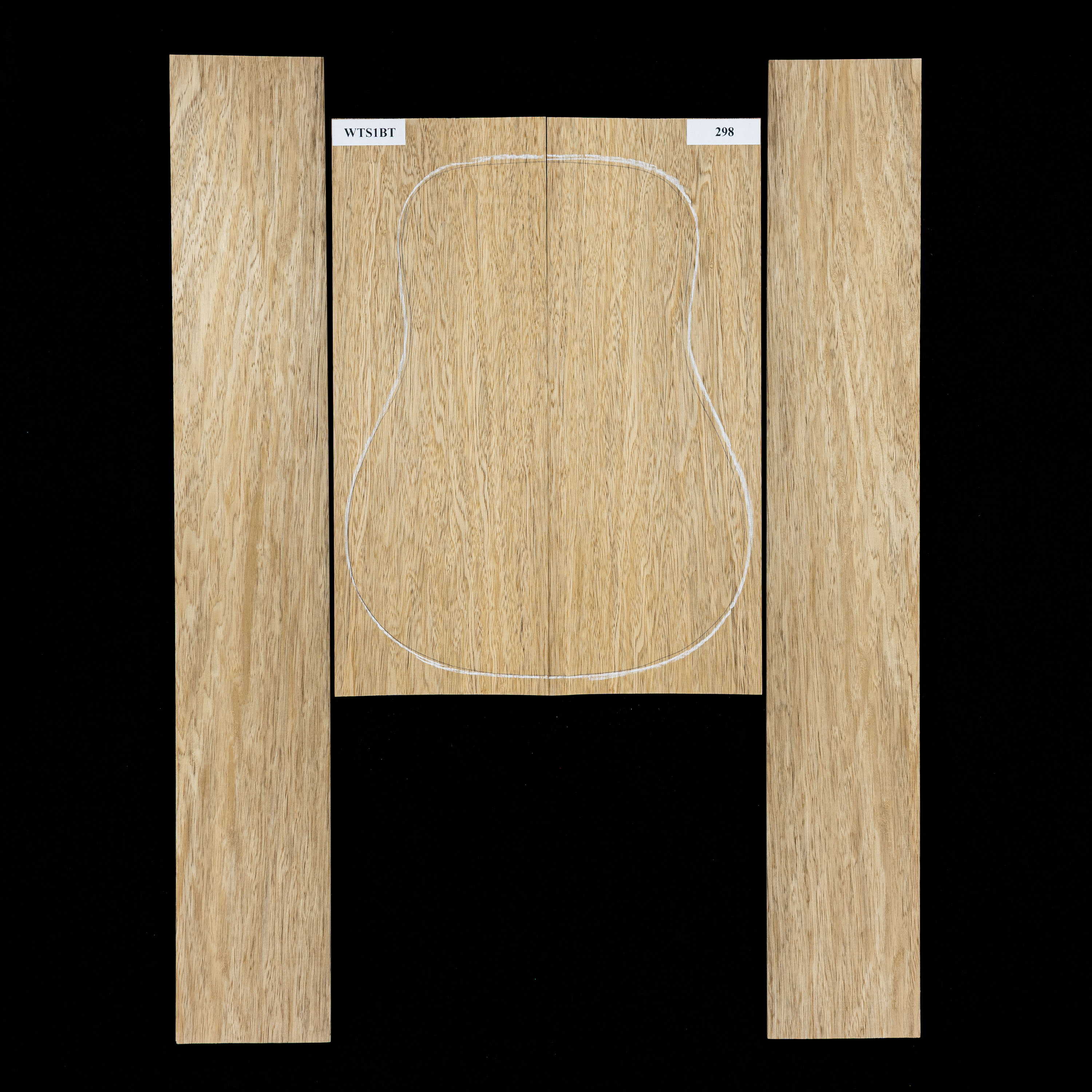 Boden + Zargen-Set aus Black Limba – 298 Boden + Zargen-Set aus Black Limba – 298