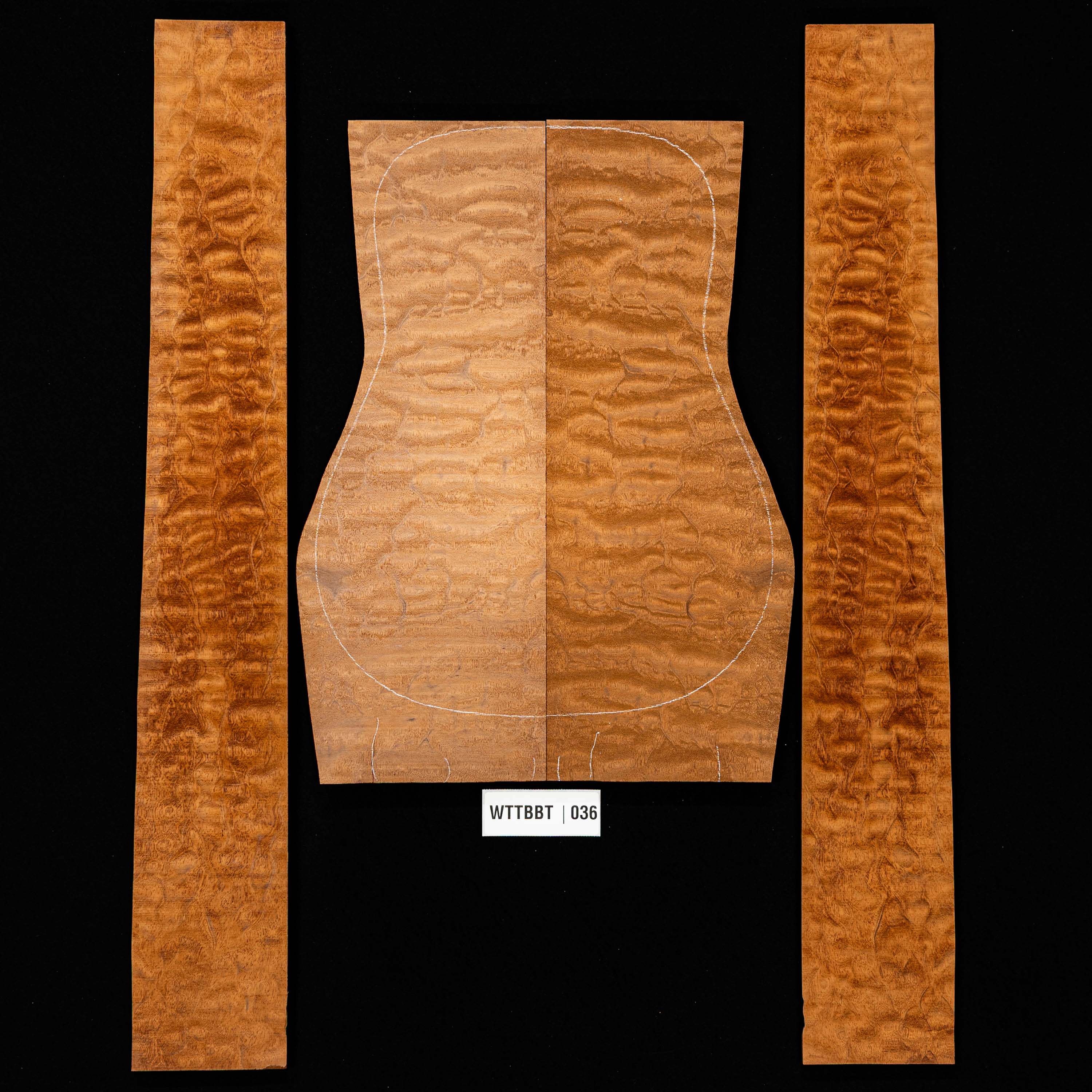 „The Tree Quilted“-Amerikanisches Mahagoni, höchste Qualitätsstufe&nbsp;– 036