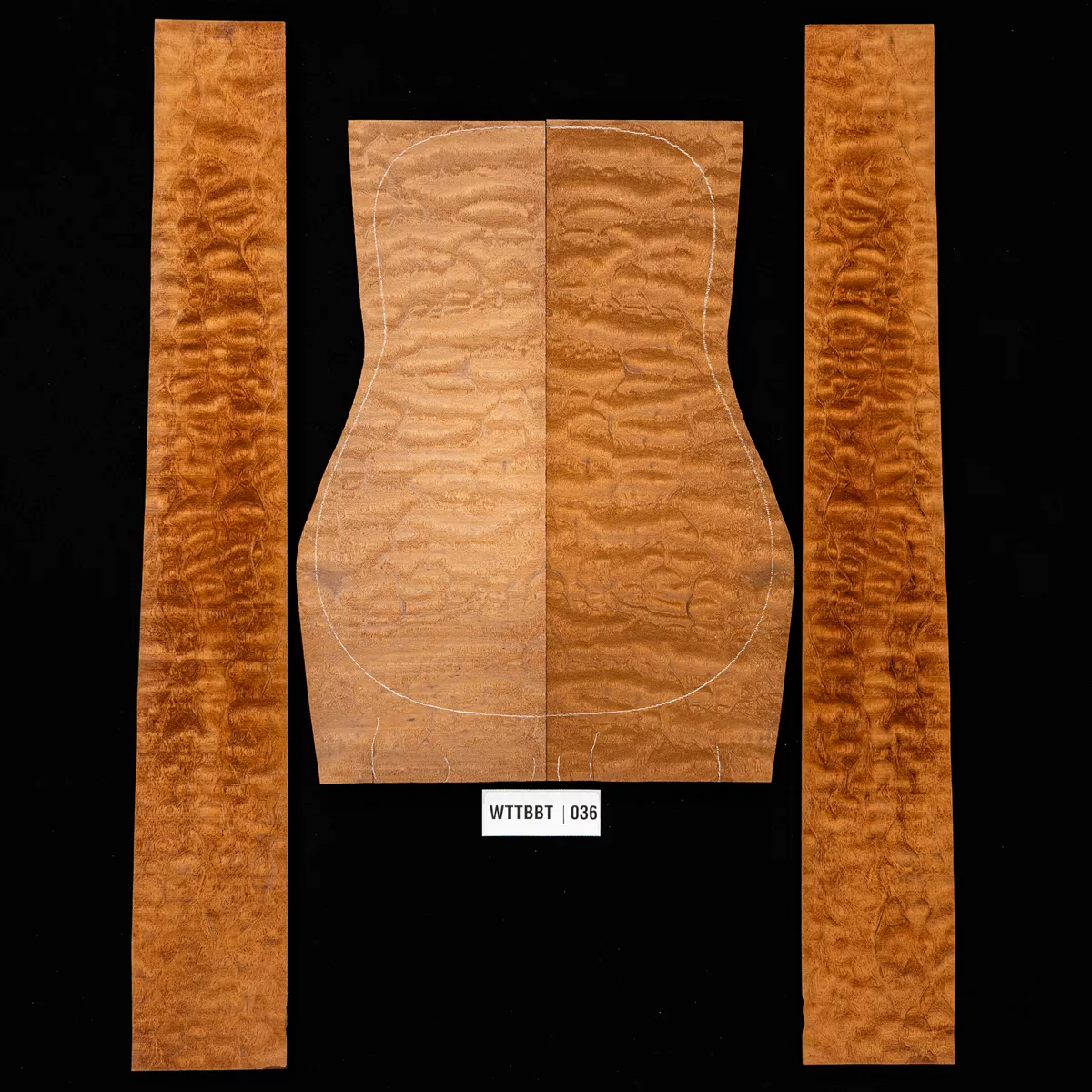 „The Tree Quilted“-Amerikanisches Mahagoni, höchste Qualitätsstufe – 036 „The Tree Quilted“-Amerikanisches Mahagoni, höchste Qualitätsstufe – 036