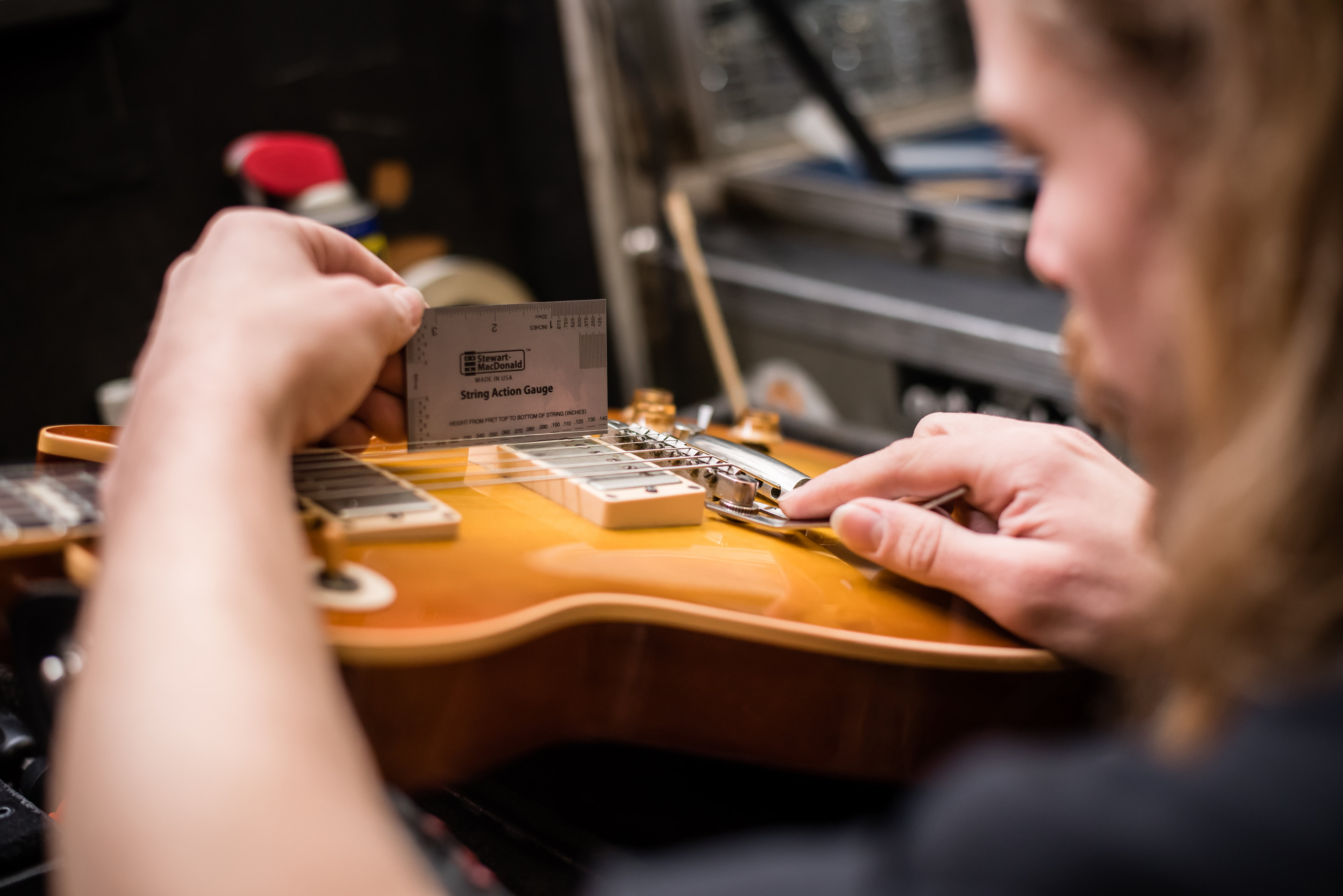 Anpassen der Aktion durch Anheben der Brücke