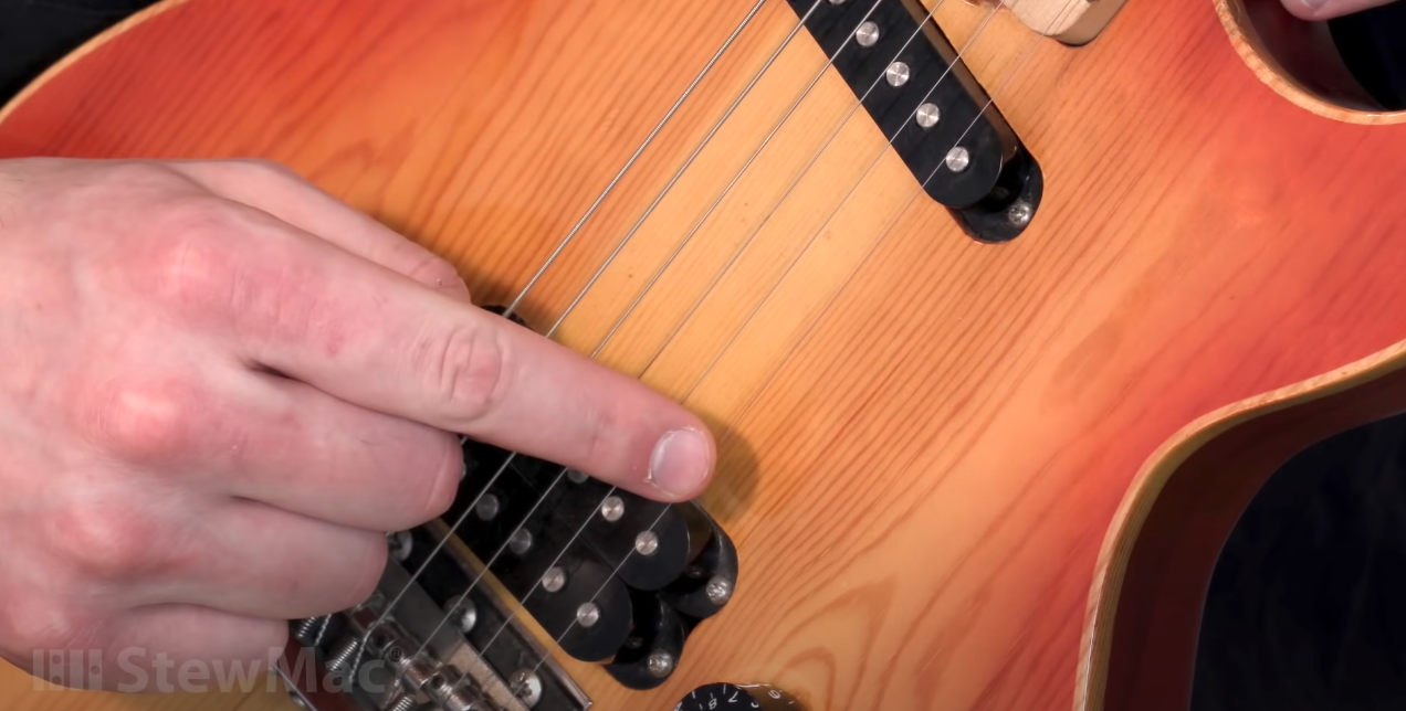 Kleinste Gitarrenzeichenfolge