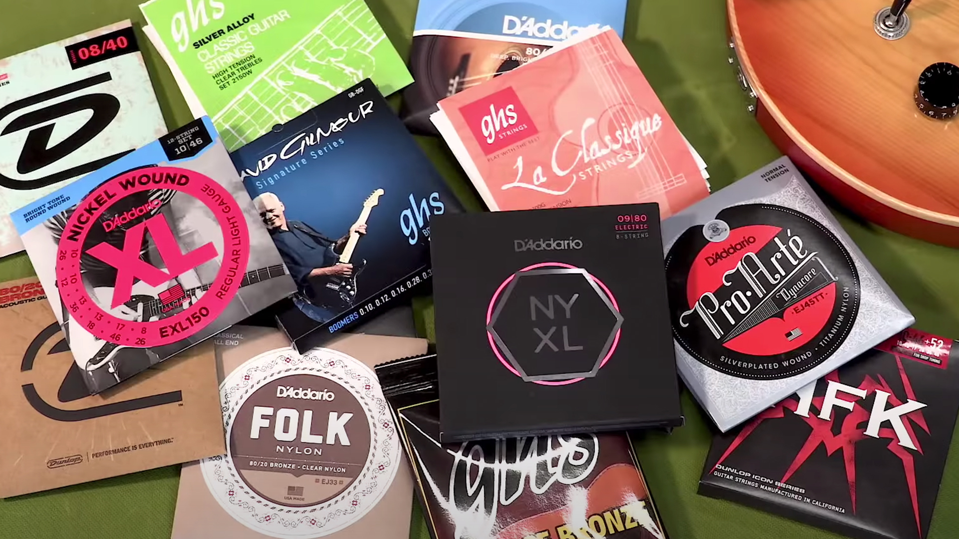 Leitfaden zu Gitarrenfäden