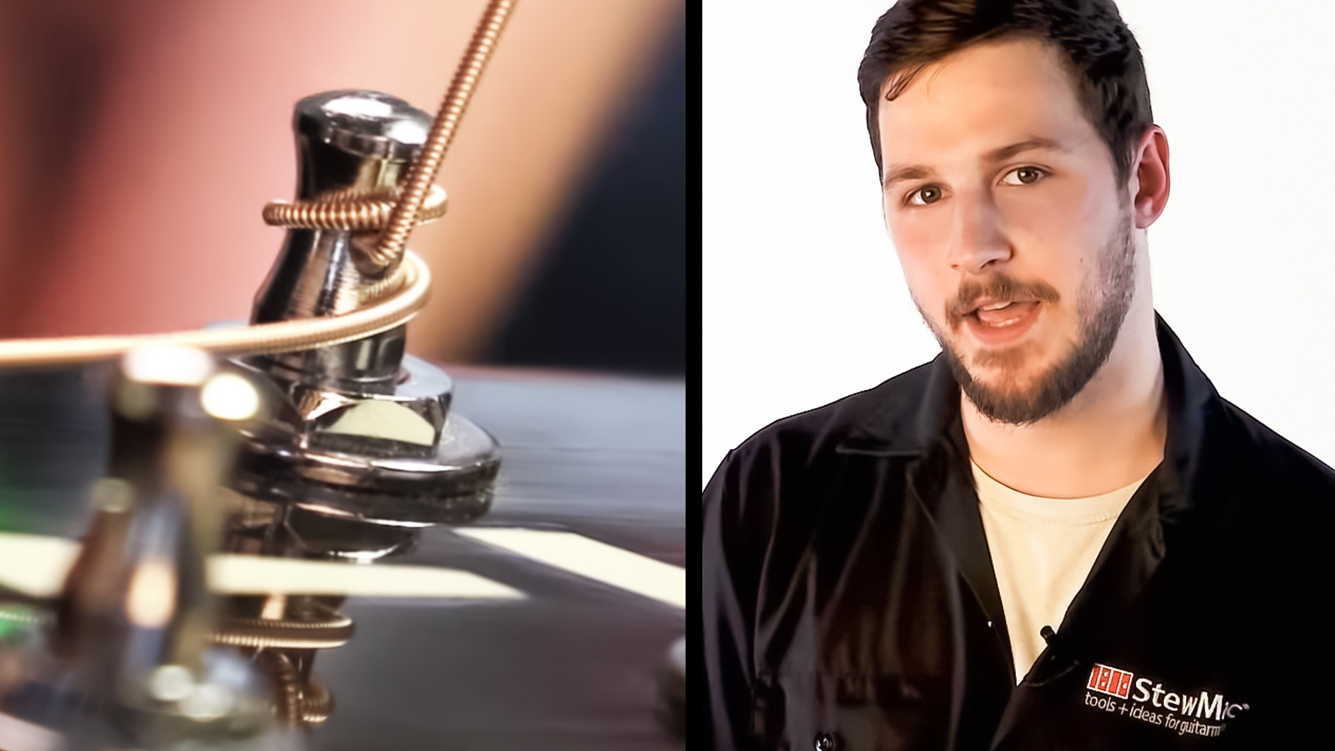 Wie man eine Akustik-Gitarre anlegt