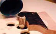 Staubsammler saugt uns die Späne