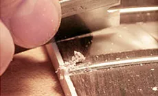 Verschrotten des Überschusses