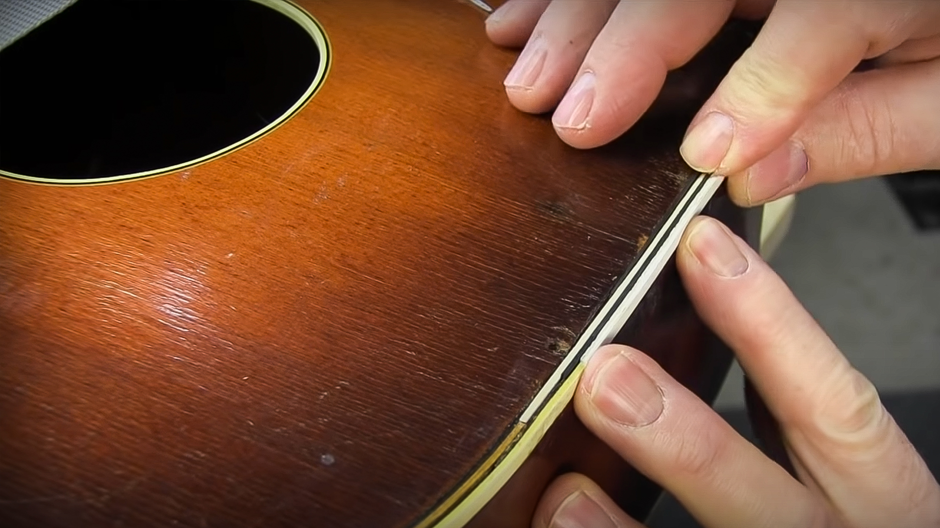 Individuelle Gitarrenbindungen herstellen, wenn die Lagergrößen nicht passen