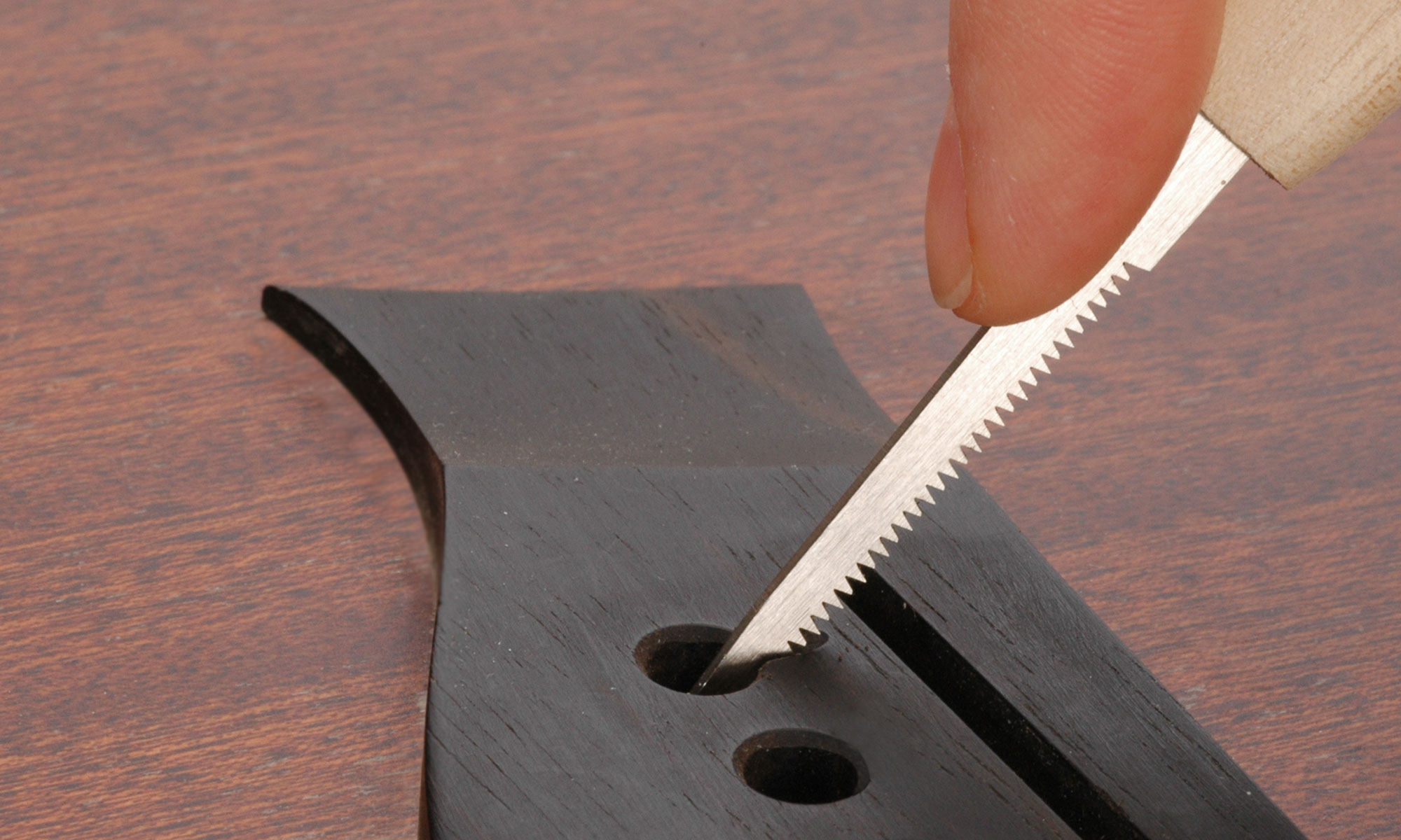 Bohrungen für Brückenstifte