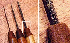 Einlegen des Sattels flach 2