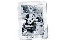 Altes Foto dieser Gitarre