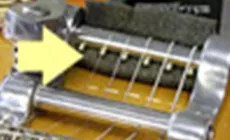 Schaumstoffpolster auf einer Bigsby-Brücke