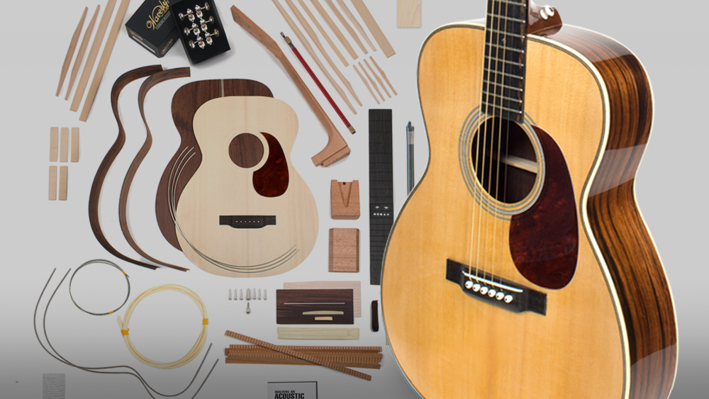 1933 Vorkriegs-OM-28 Akustik-Gitarren-Kit Anleitung