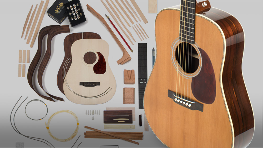 1937 Gebrauchsanweisung für das Vorkriegs-Dread-28 Akustik-Gitarrenkit