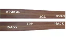 Markieren Sie die unbeugten Seiten