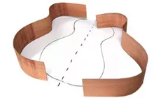 Seitliches Biegemuster