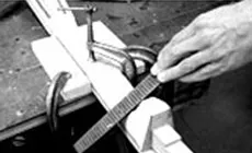 Formgebung und abschließendes Sanden