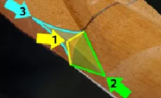 Drei Meißelschnitte sorgen für die Form.jpg