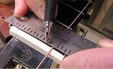 Brückenmutter- und Sattelmessung