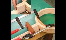 Einklemmen des Halses