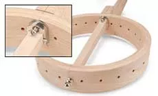 Installierter Dübelstab