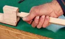 Montieren des Dübelstabs