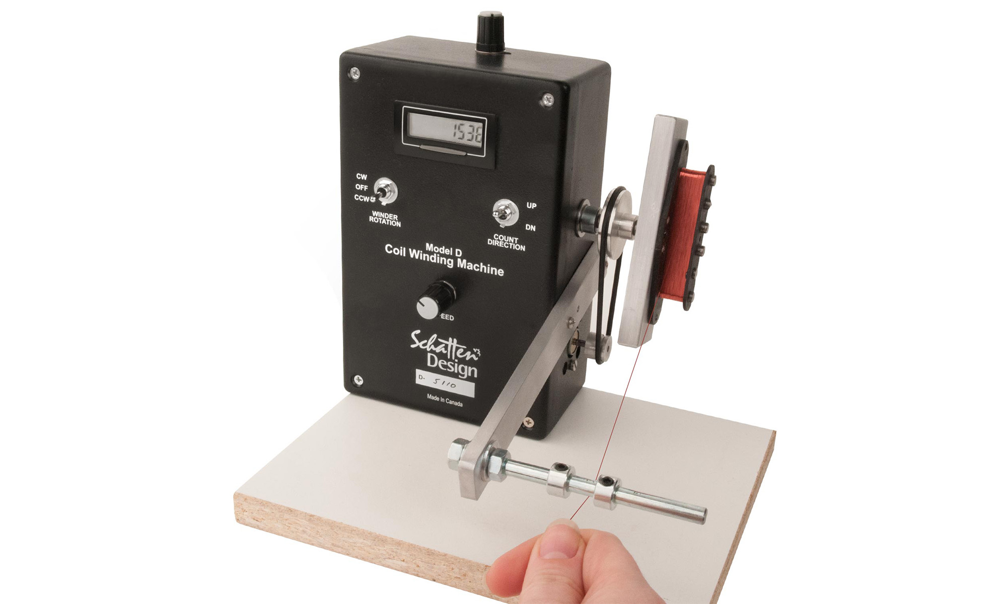 Abholwicklung mit dem Schatten Pickup Winder