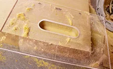 Benutzerdefinierte Hohlraumform